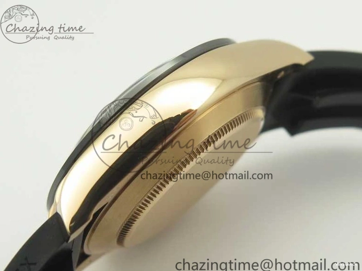 On Daytona Gold Black Super Clone Best Dial 116515 Edition 1:1 Rubber A4130 Strap Rose V2 ARF 1229